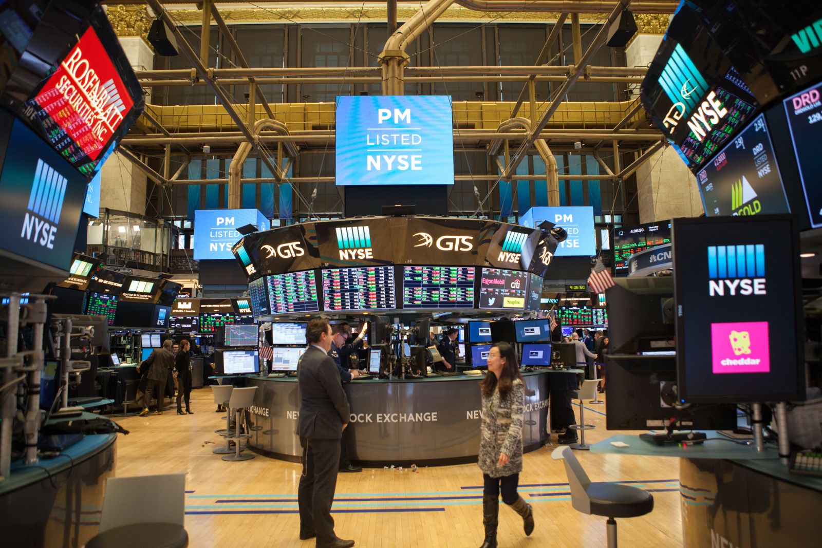 Wall Street - Inside NYSE by Orhan Akkurt via Shutterstock